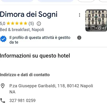 Bed and breakfast Dimora Dei Sogni